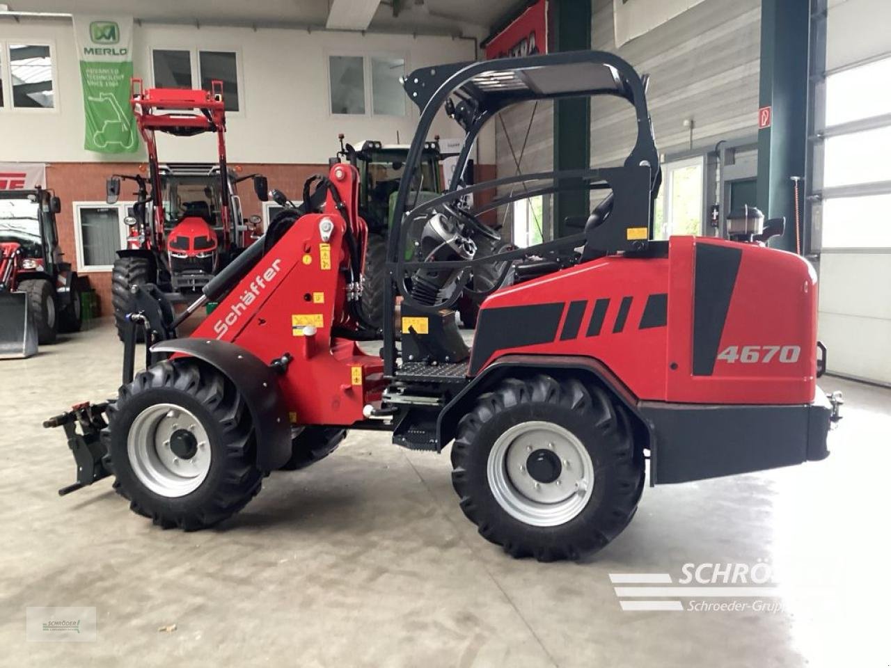 Hoflader typu Schäffer 4670, Neumaschine v Lastrup (Obrázok 6)