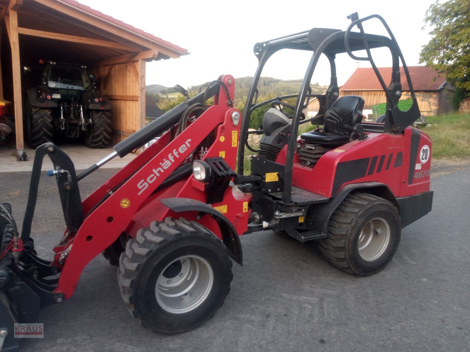 Hoflader of the type Schäffer 4670, Gebrauchtmaschine in Geiersthal (Picture 1)