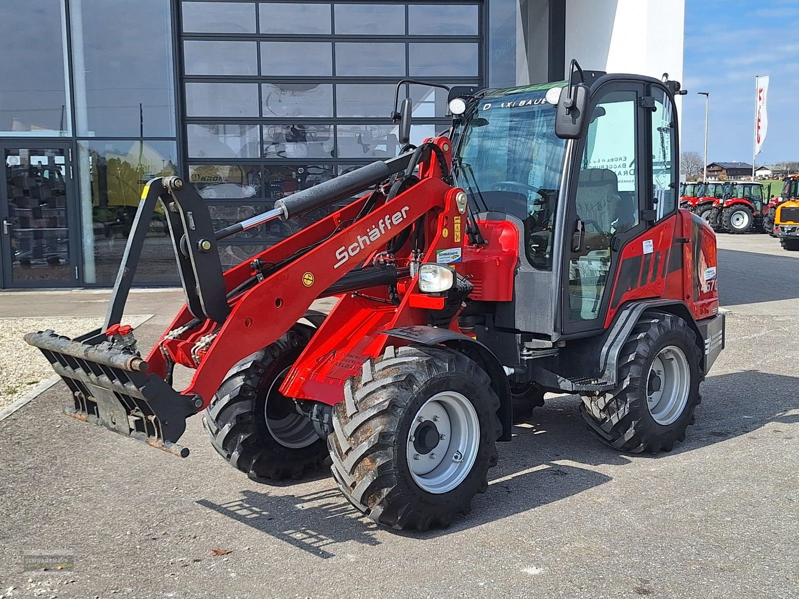 Hoflader del tipo Schäffer 4670, Gebrauchtmaschine In Gampern (Immagine 3)