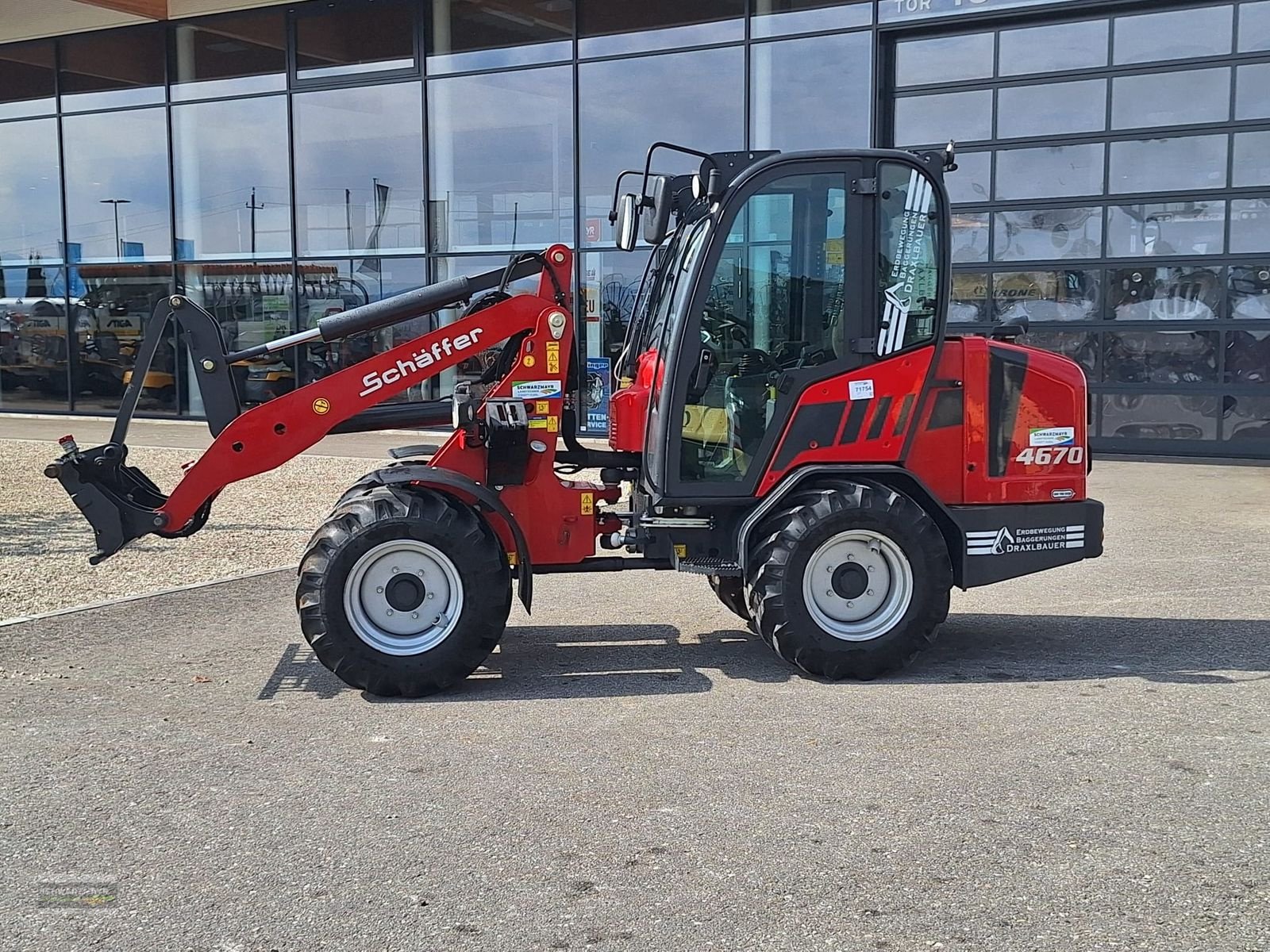 Hoflader del tipo Schäffer 4670, Gebrauchtmaschine In Gampern (Immagine 2)