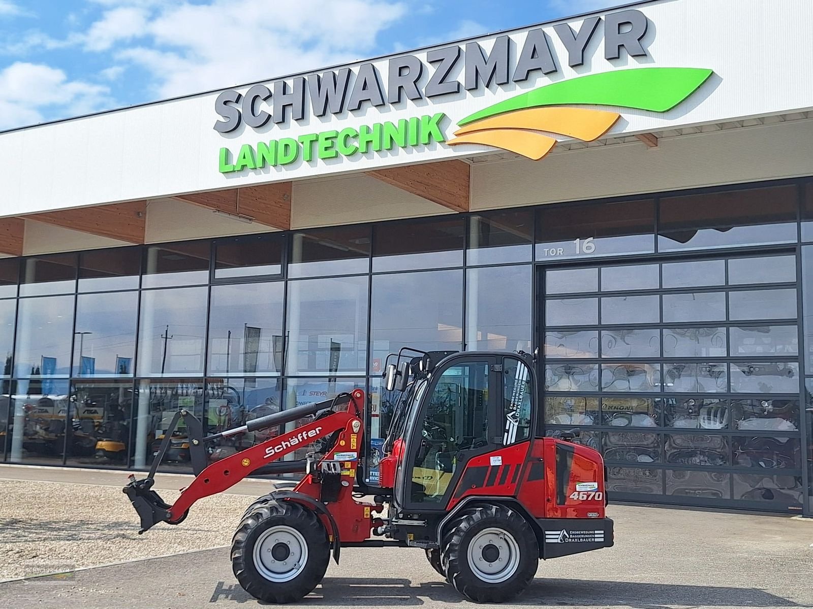 Hoflader del tipo Schäffer 4670, Gebrauchtmaschine In Gampern (Immagine 1)