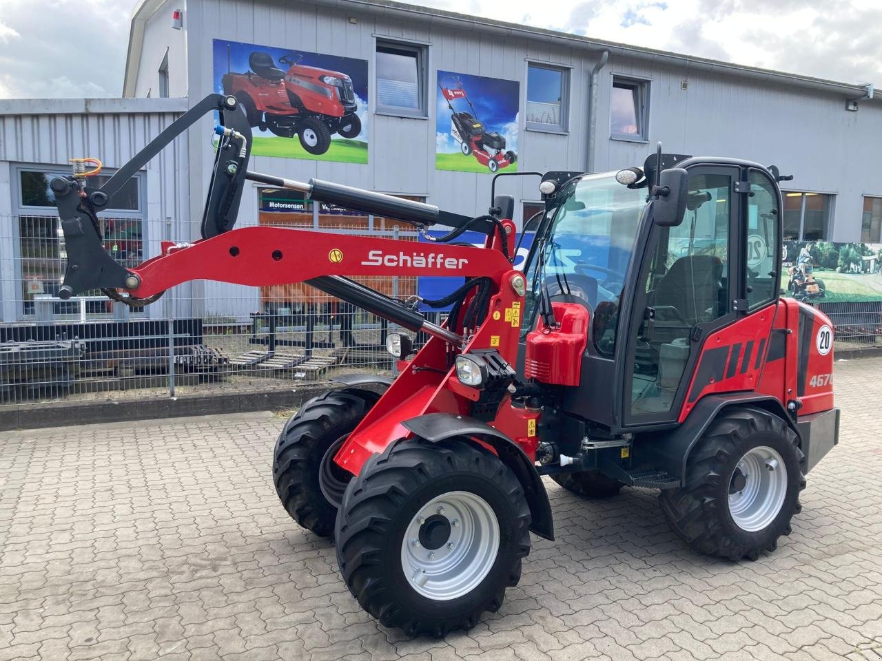 Hoflader of the type Schäffer 4670, Gebrauchtmaschine in Stuhr (Picture 2)