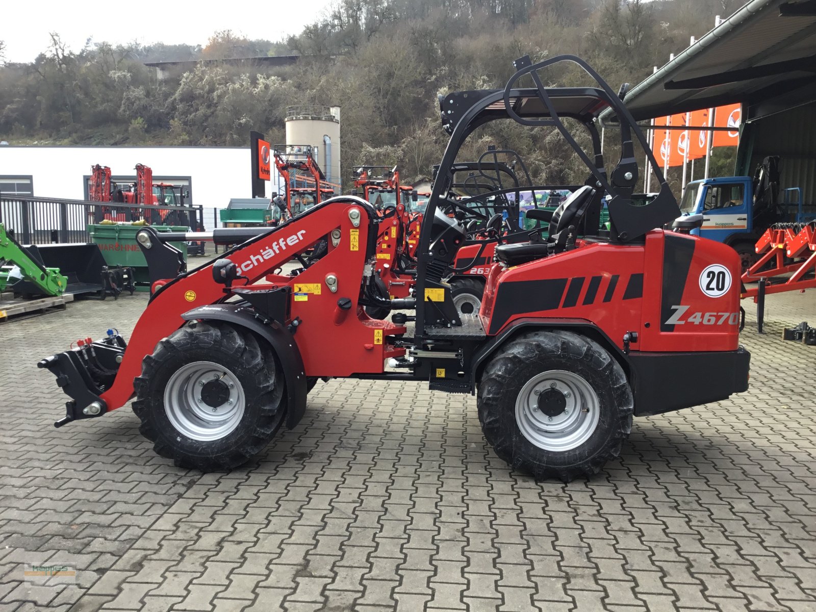 Hoflader tip Schäffer 4670Z -2, Neumaschine in Niederstetten (Poză 2)