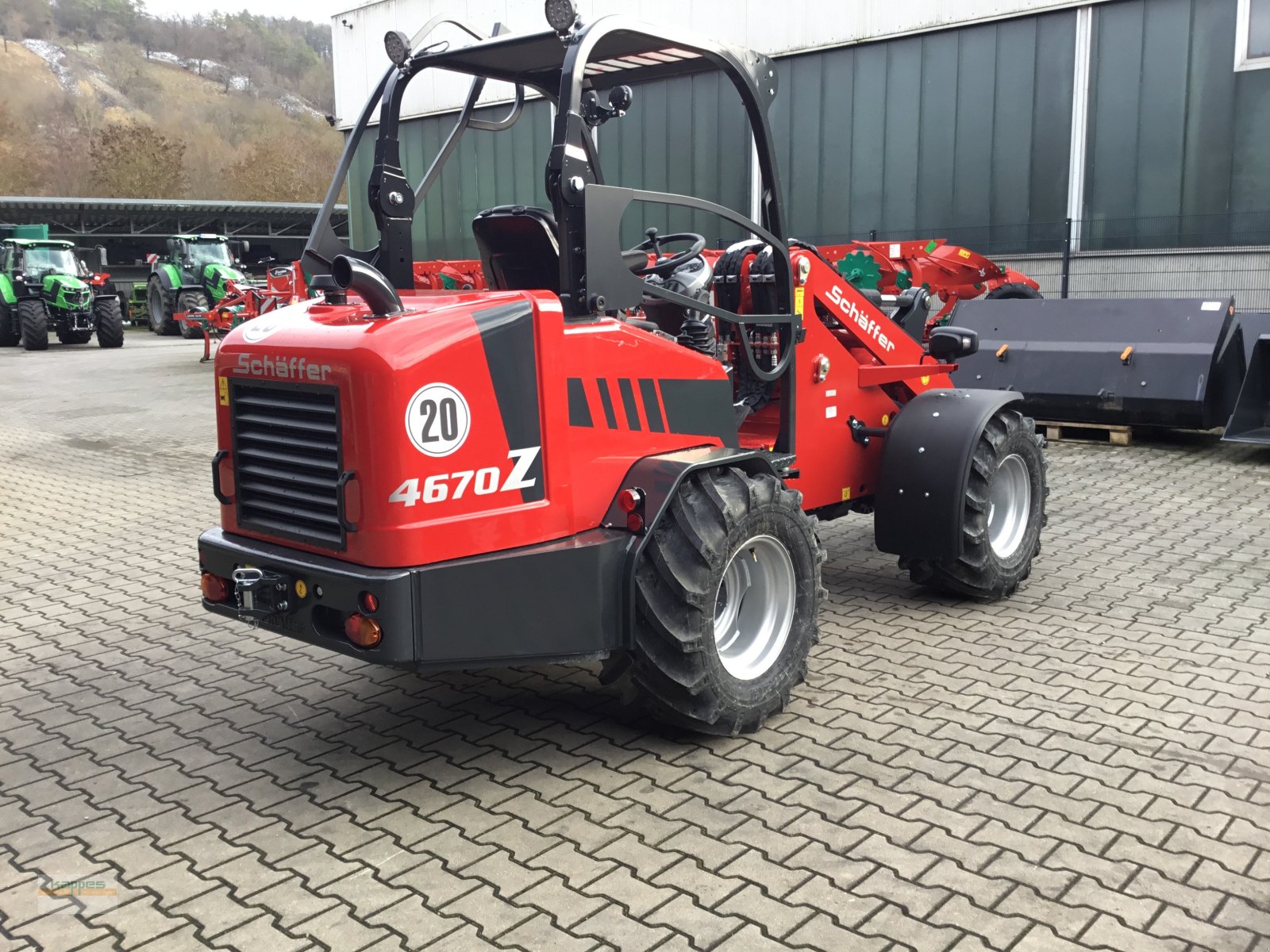 Hoflader of the type Schäffer 4670Z -2, Neumaschine in Niederstetten (Picture 3)