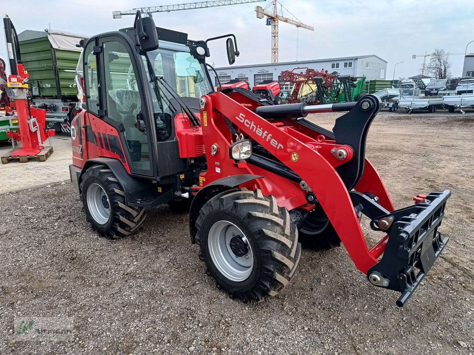 Hoflader du type Schäffer 4670Z, Neumaschine en Lanzenkirchen (Photo 5)