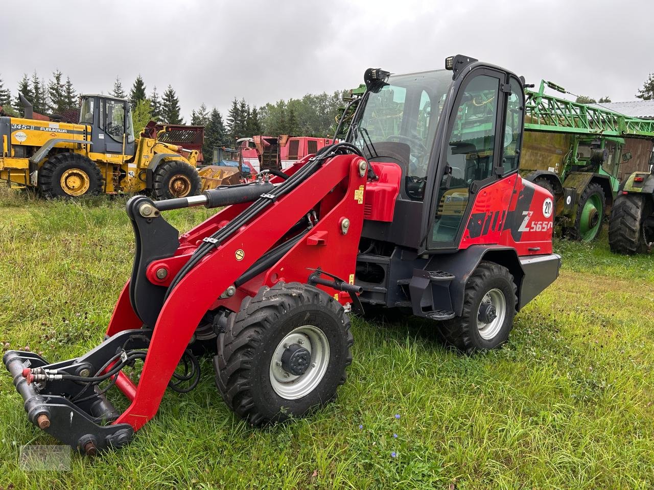 Hoflader del tipo Schäffer 5650Z, Gebrauchtmaschine en Pragsdorf (Imagen 1)