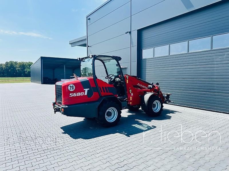 Hoflader Türe ait Schäffer 5680 T Teleskopradlader - Hoflader, Gebrauchtmaschine içinde Haren (resim 17)
