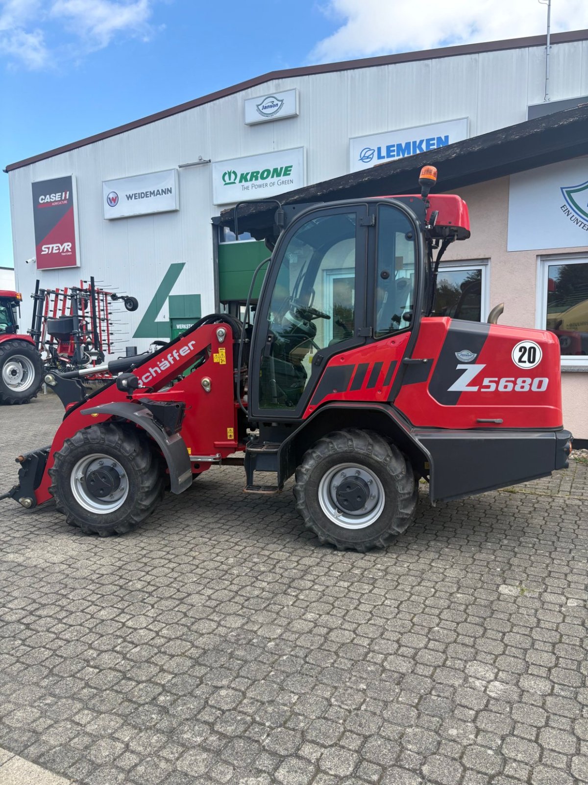 Hoflader za tip Schäffer 5680 Z, Gebrauchtmaschine u Gudensberg (Slika 4)