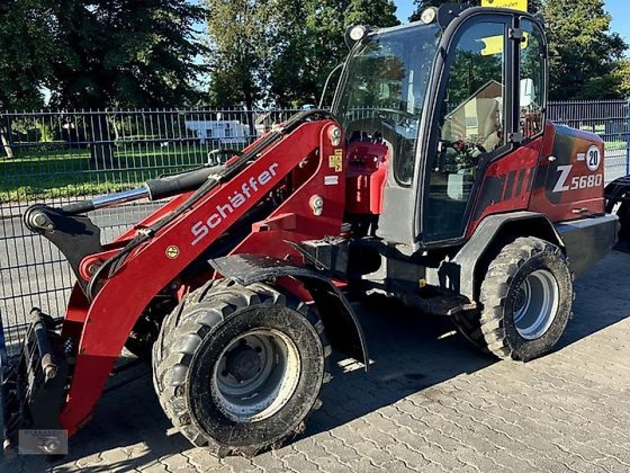 Hoflader tip Schäffer 5680Z, Gebrauchtmaschine in Pragsdorf (Poză 1)