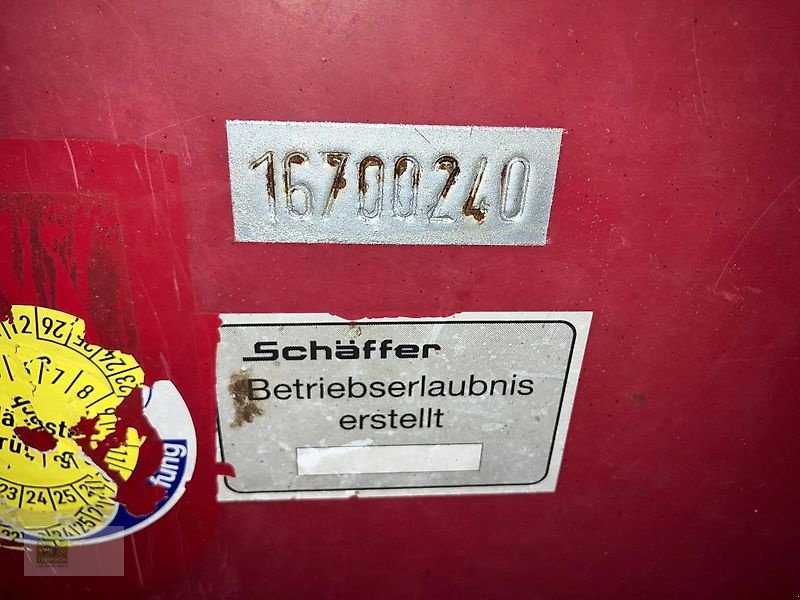 Hoflader of the type Schäffer 6370T, Gebrauchtmaschine in Salsitz (Picture 10)