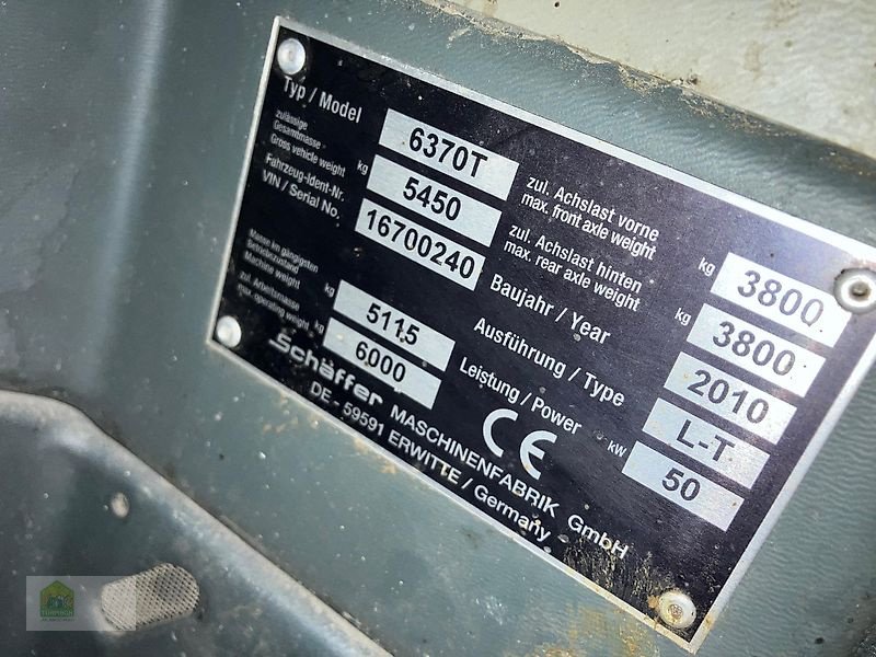 Hoflader of the type Schäffer 6370T, Gebrauchtmaschine in Salsitz (Picture 9)