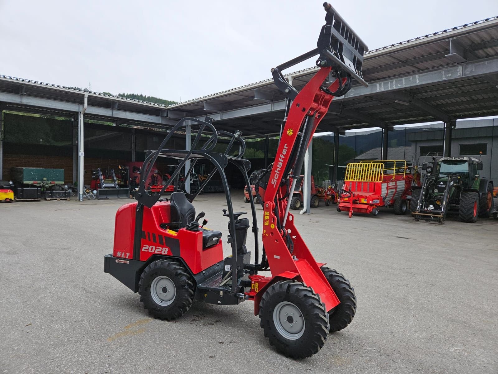 Hoflader a típus Schäffer Hoflader Schäffer 2028 SLT, Vorführmaschine ekkor: Flachau (Kép 3)