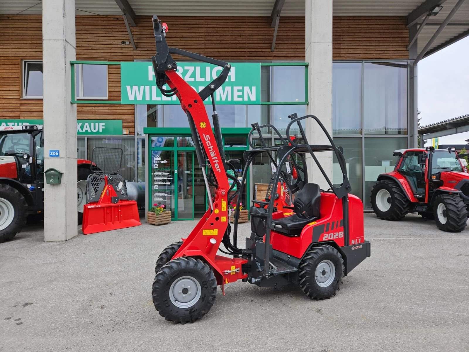 Hoflader a típus Schäffer Hoflader Schäffer 2028 SLT, Vorführmaschine ekkor: Flachau (Kép 1)