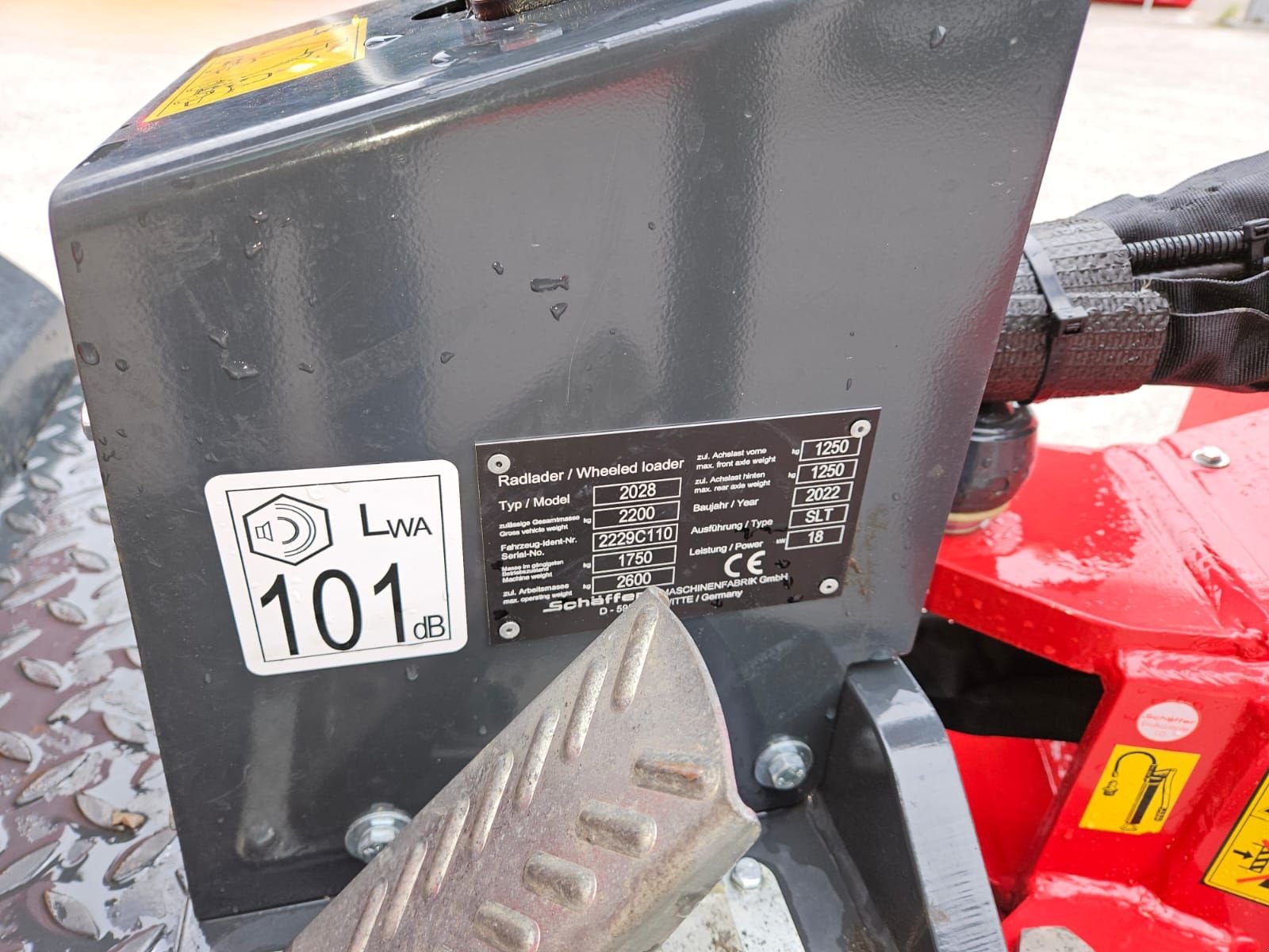 Hoflader a típus Schäffer Hoflader Schäffer 2028 SLT, Vorführmaschine ekkor: Flachau (Kép 5)