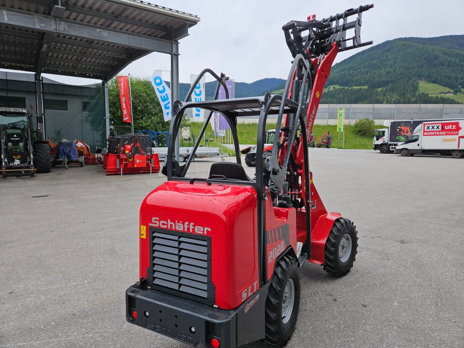 Hoflader a típus Schäffer Hoflader Schäffer 2028 SLT, Vorführmaschine ekkor: Flachau (Kép 2)