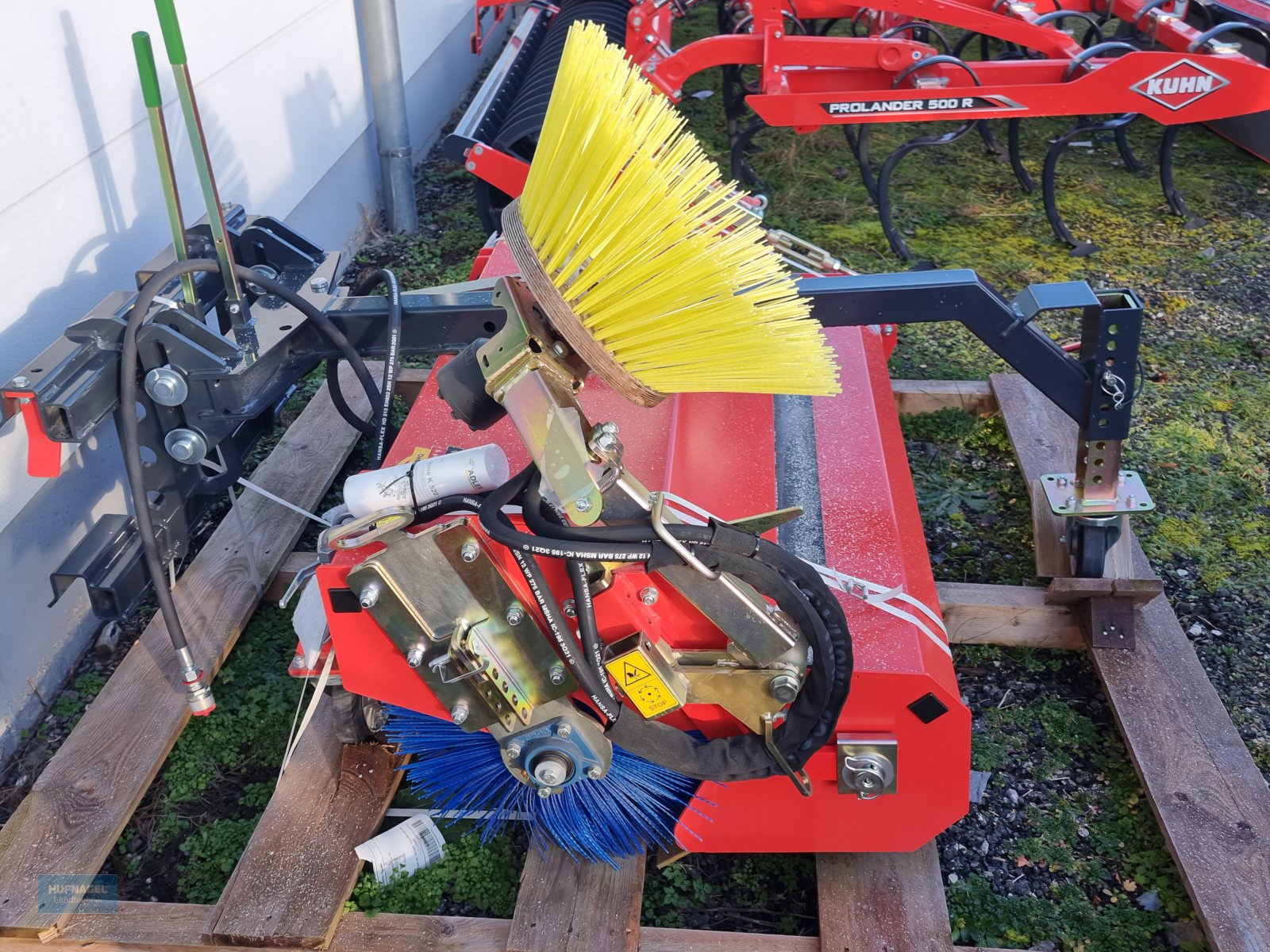 Hoflader a típus Schäffer Kehrmaschine, Neumaschine ekkor: Neuhof-Zenn (Kép 4)