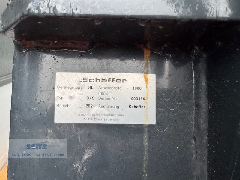 Hoflader of the type Schäffer Krokodilbgebiss 1,0 m, Neumaschine in Lindenfels-Glattbach (Picture 2)