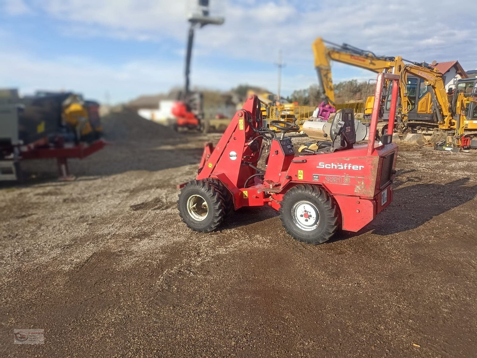 Hoflader of the type Schäffer Schäffer 221 S, Gebrauchtmaschine in Dimbach (Picture 4)