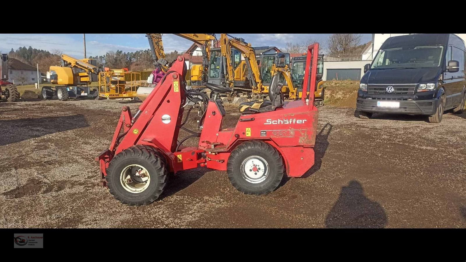 Hoflader of the type Schäffer Schäffer 221 S, Gebrauchtmaschine in Dimbach (Picture 1)