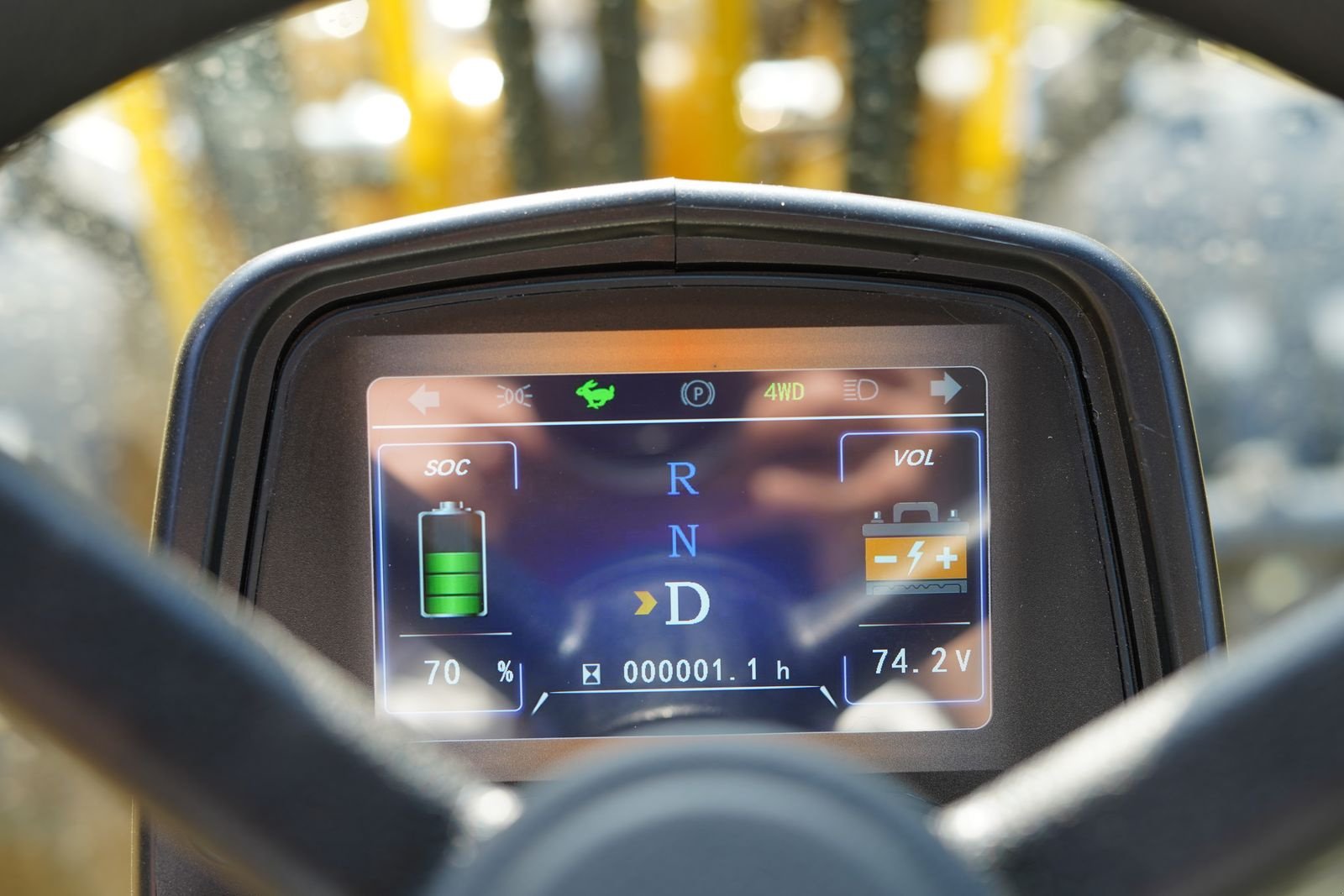 Hoflader of the type schieder 4WD Elektro-Lader-(Hoflader)10E mit Kabine, Neumaschine in mixnitz (Picture 22)