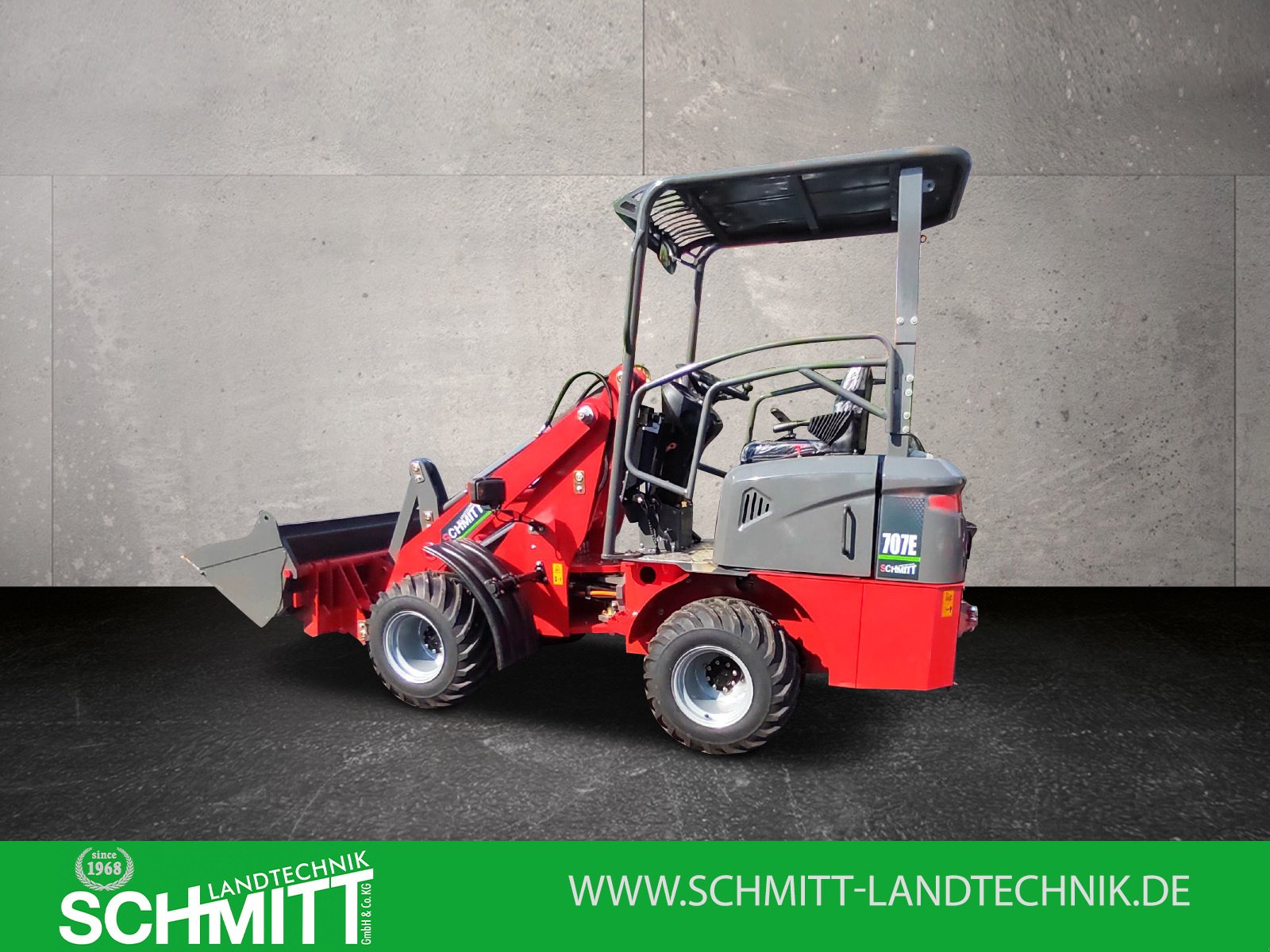 Hoflader des Typs Schmitt Sommerach 707 Elektro Hoflader, Neumaschine in Sommerach (Bild 3)