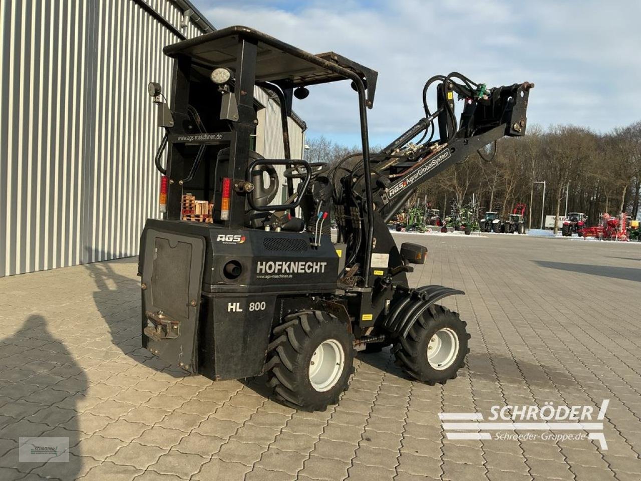 Hoflader typu Sonstige AGS HOFKNECHT HL 800 + SCHAUFEL + PG, Gebrauchtmaschine v Hemmoor (Obrázek 7)