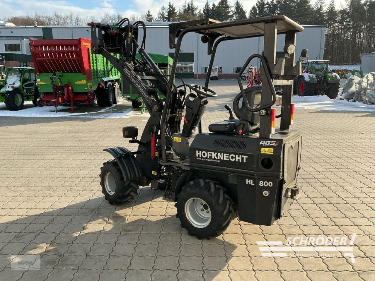 Hoflader typu Sonstige AGS HOFKNECHT HL 800 + SCHAUFEL + PG, Gebrauchtmaschine v Hemmoor (Obrázek 9)