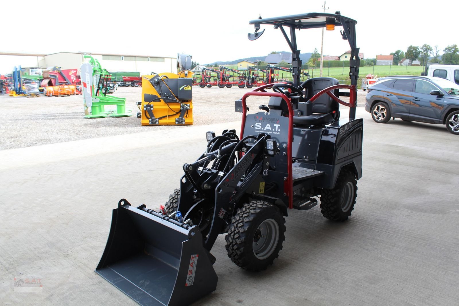 Hoflader a típus Sonstige JANSEN® HL-500E ELEKTRO-HOFLADER INKL. 100L SCHA, Neumaschine ekkor: Eberschwang (Kép 9)