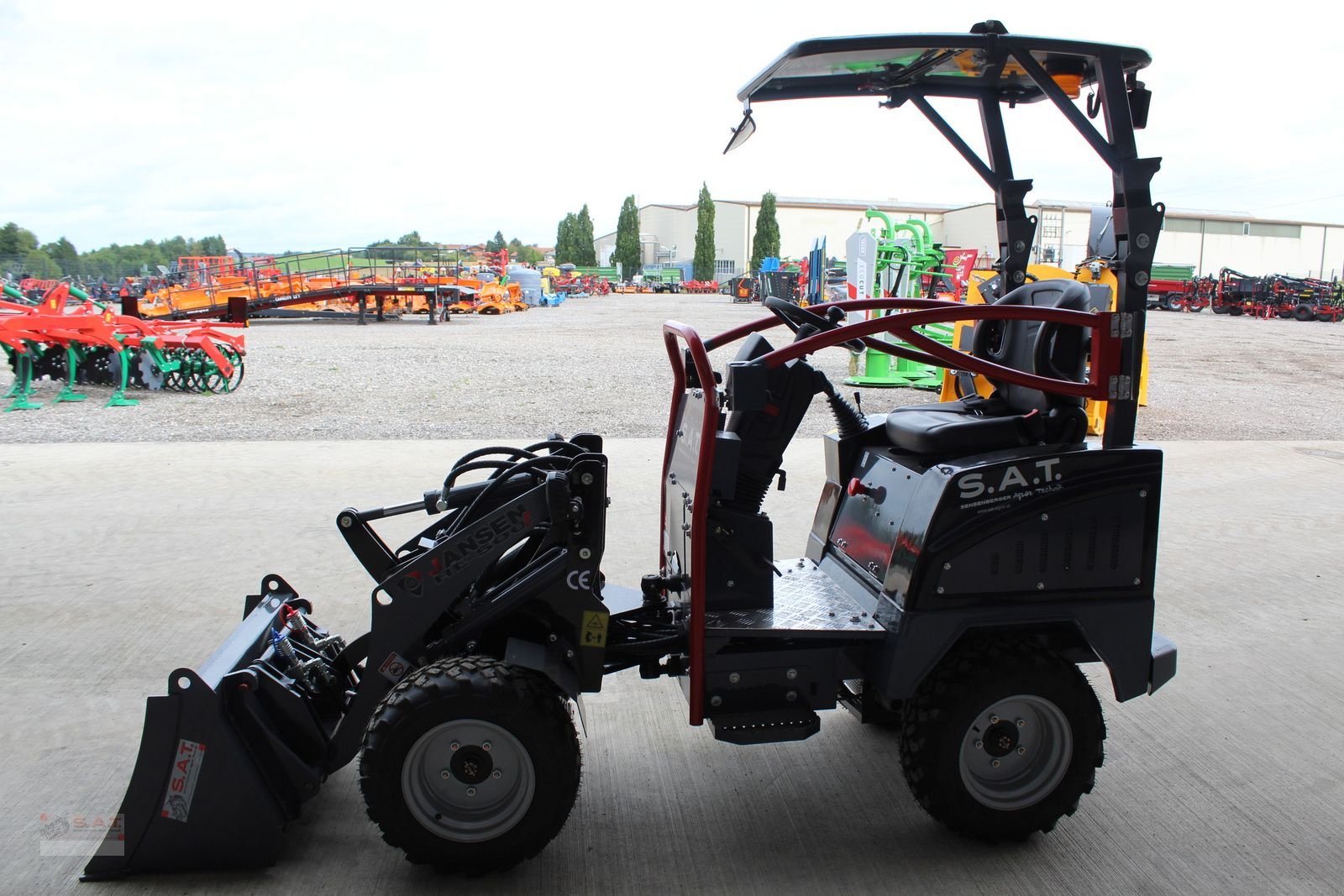 Hoflader a típus Sonstige JANSEN® HL-500E ELEKTRO-HOFLADER INKL. 100L SCHA, Neumaschine ekkor: Eberschwang (Kép 8)