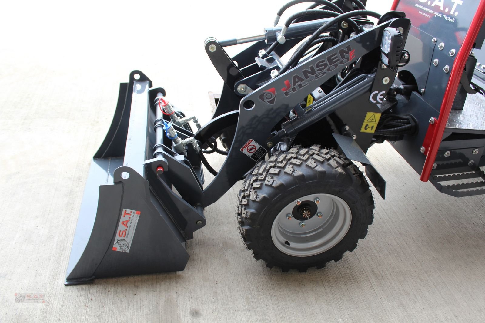 Hoflader a típus Sonstige JANSEN® HL-500E ELEKTRO-HOFLADER INKL. 100L SCHA, Neumaschine ekkor: Eberschwang (Kép 10)