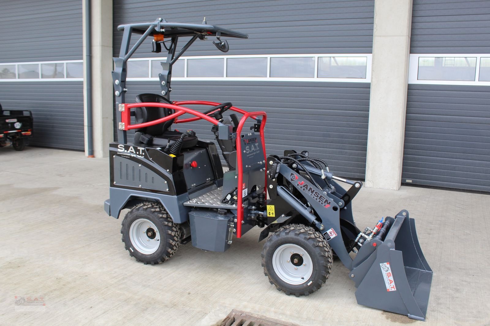 Hoflader a típus Sonstige JANSEN® HL-500E ELEKTRO-HOFLADER INKL. 100L SCHA, Neumaschine ekkor: Eberschwang (Kép 1)