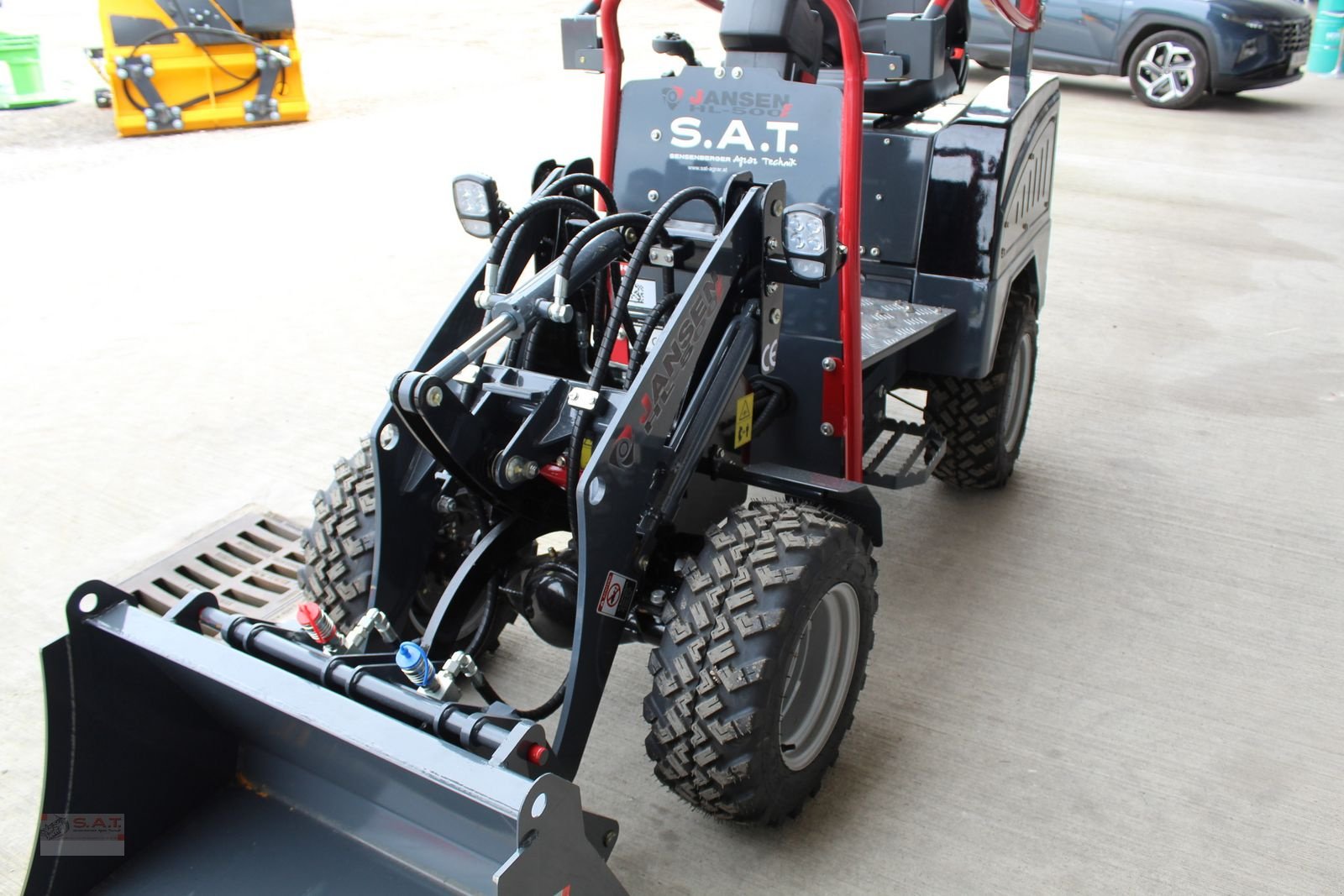 Hoflader a típus Sonstige JANSEN® HL-500E ELEKTRO-HOFLADER INKL. 100L SCHA, Neumaschine ekkor: Eberschwang (Kép 11)