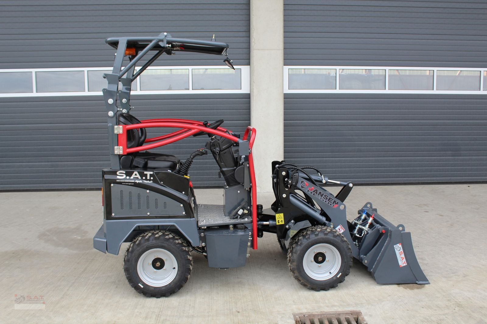 Hoflader a típus Sonstige JANSEN® HL-500E ELEKTRO-HOFLADER INKL. 100L SCHA, Neumaschine ekkor: Eberschwang (Kép 3)