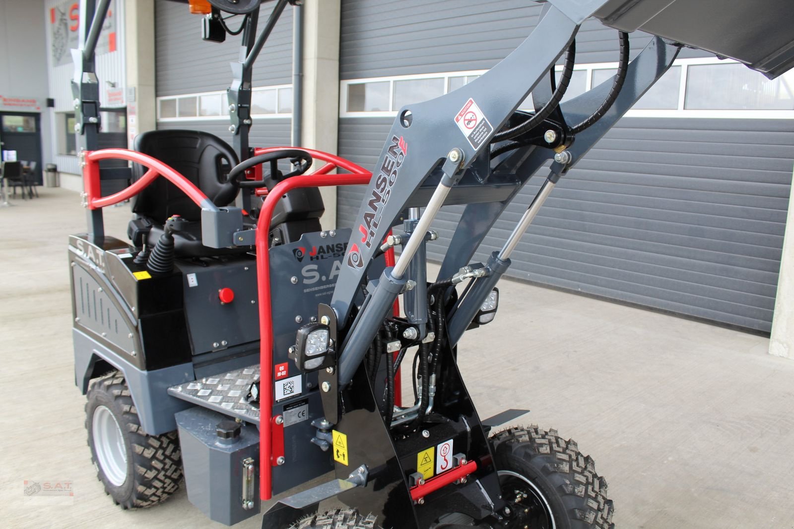 Hoflader a típus Sonstige JANSEN® HL-500E ELEKTRO-HOFLADER INKL. 100L SCHA, Neumaschine ekkor: Eberschwang (Kép 21)