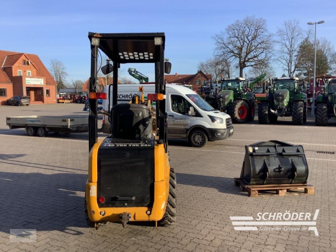 Hoflader a típus Sonstige KINGWAY HERKULES 180 + SCHAUFEL + PG, Gebrauchtmaschine ekkor: Völkersen (Kép 3)