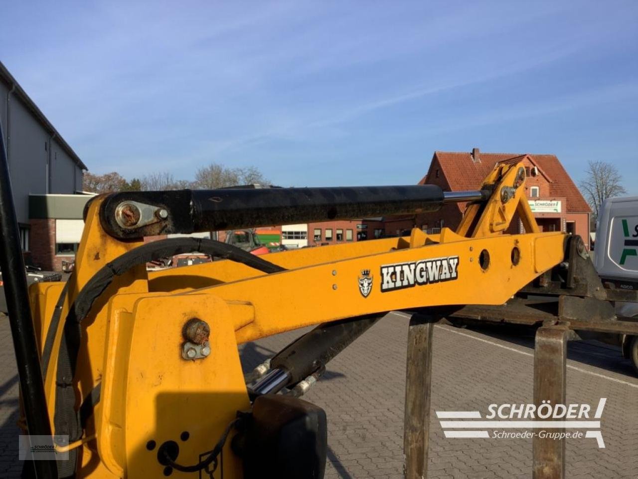 Hoflader a típus Sonstige KINGWAY HERKULES 180 + SCHAUFEL + PG, Gebrauchtmaschine ekkor: Völkersen (Kép 15)