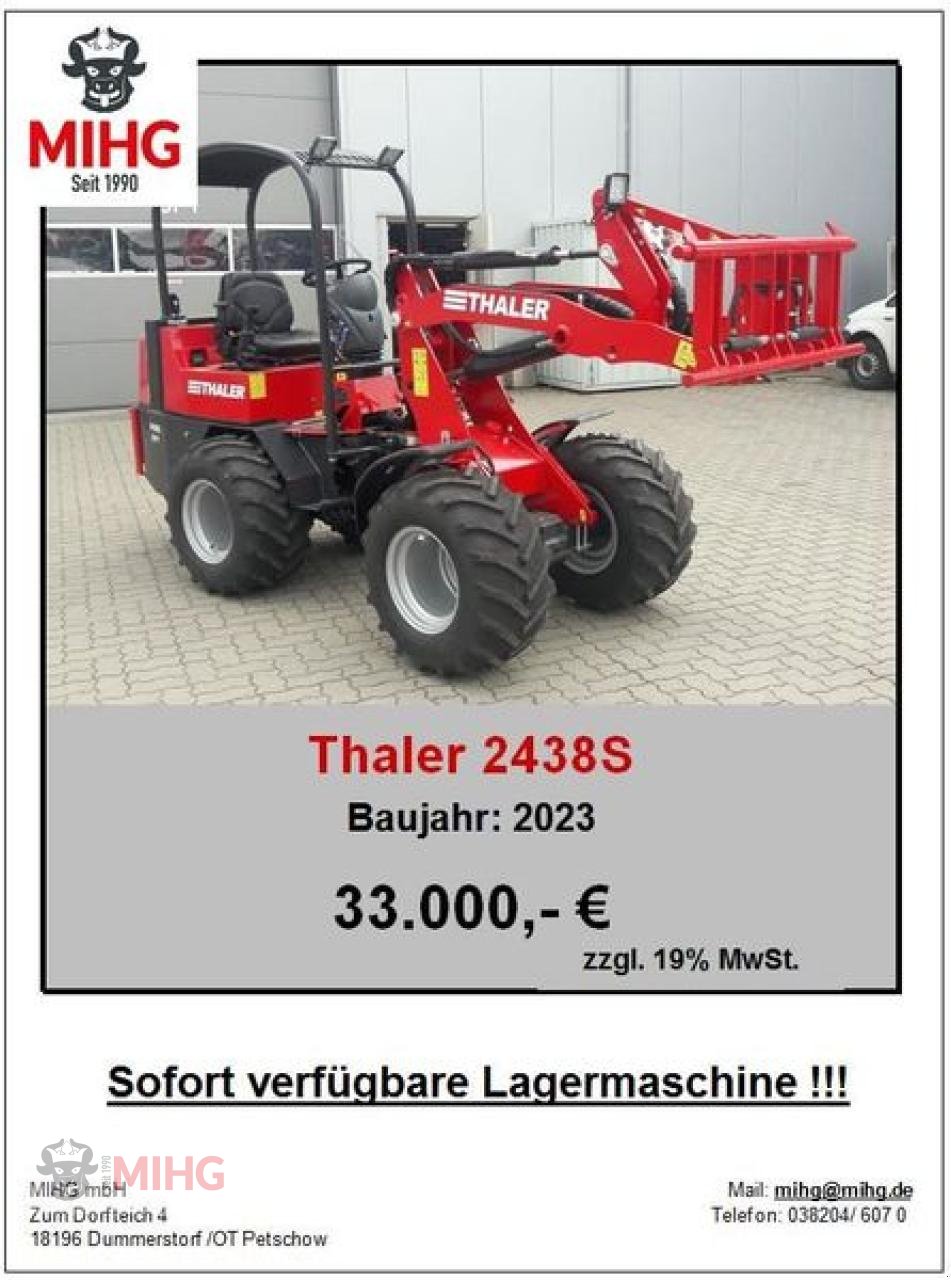 Hoflader του τύπου Sonstige THALER HOFLADER 2438S, Neumaschine σε Dummerstorf OT Petschow (Φωτογραφία 1)