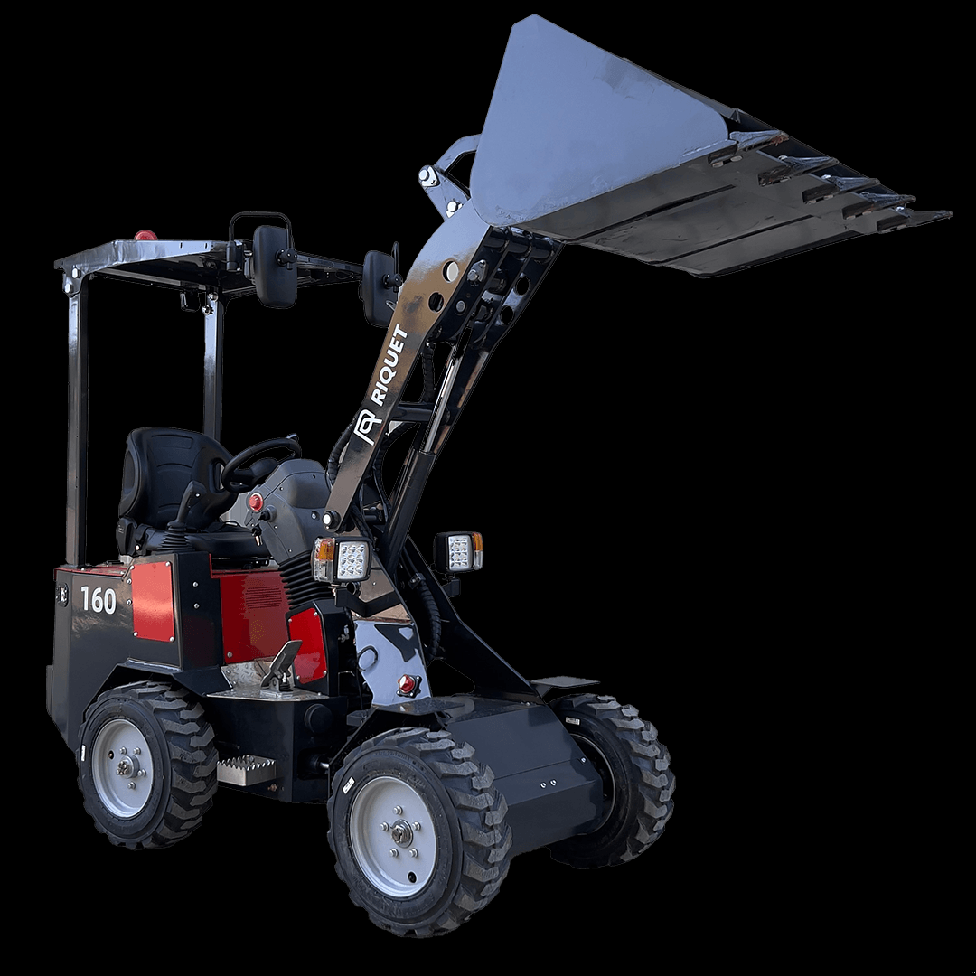 Hoflader Türe ait Sonstige Valet de ferme HR160 Riquet, Gebrauchtmaschine içinde LA SOUTERRAINE (resim 5)