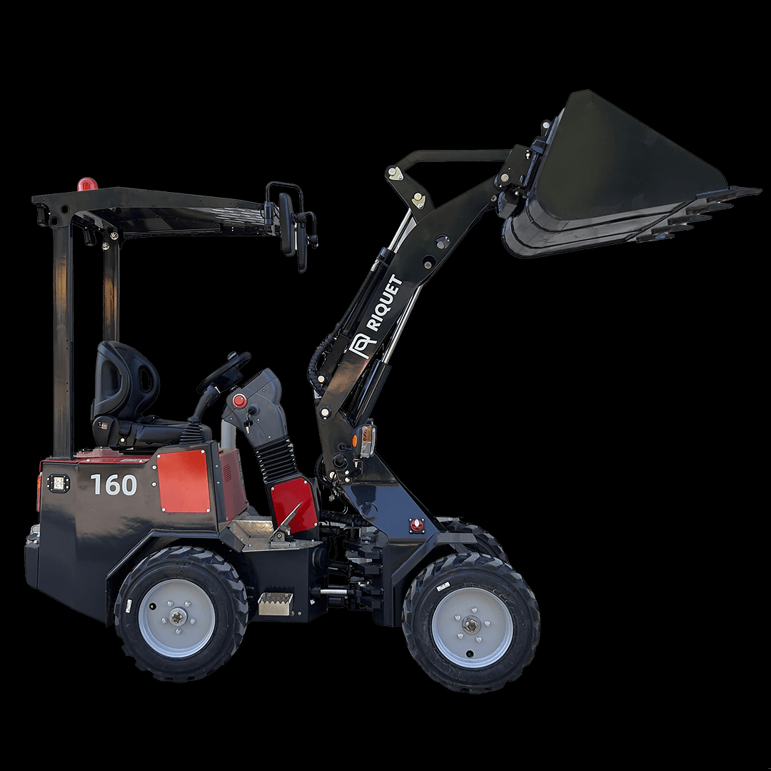 Hoflader Türe ait Sonstige Valet de ferme HR160 Riquet, Gebrauchtmaschine içinde LA SOUTERRAINE (resim 7)