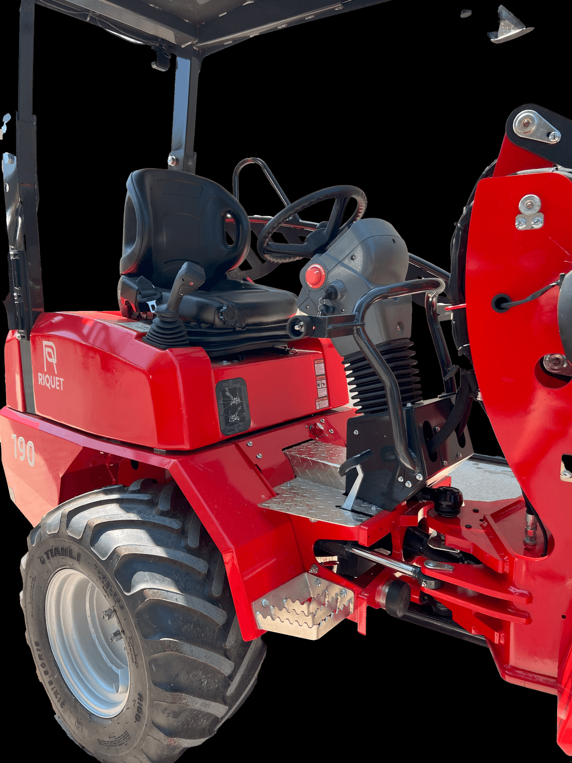 Hoflader typu Sonstige Valet de ferme HR190 Riquet, Gebrauchtmaschine w LA SOUTERRAINE (Zdjęcie 4)