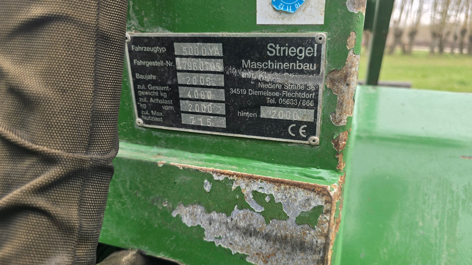 Hoflader des Typs Striegel 500 DY/A, Gebrauchtmaschine in Dornstadt (Bild 2)