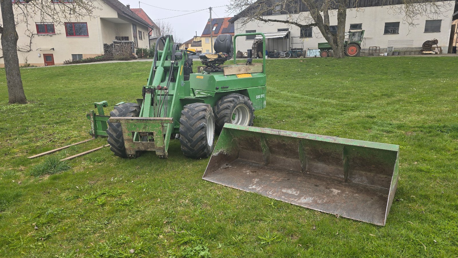 Hoflader des Typs Striegel 500 DY/A, Gebrauchtmaschine in Dornstadt (Bild 3)