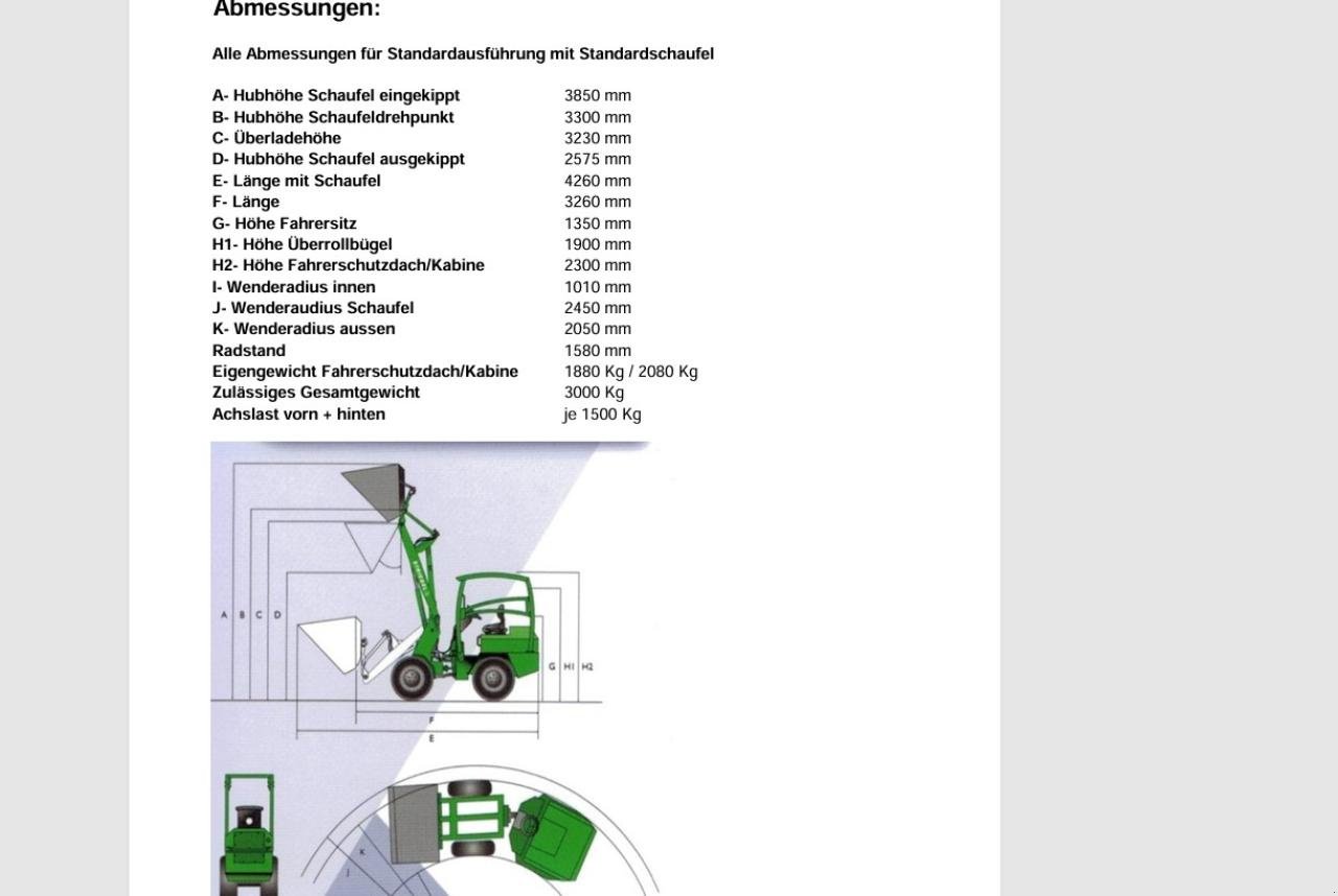 Hoflader tipa Striegel UNI 305 YA, Neumaschine u Ampfing (Slika 13)