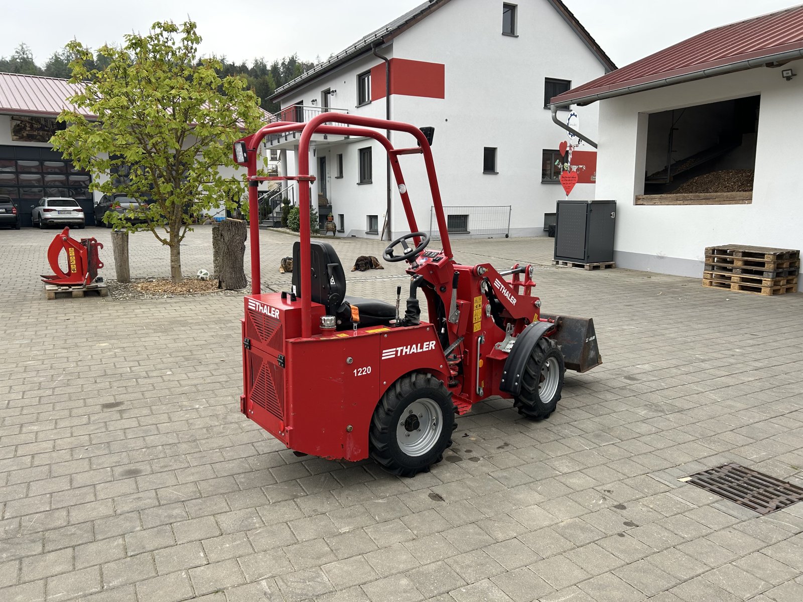 Hoflader tipa Thaler 1220, Gebrauchtmaschine u Rennertshofen (Slika 5)