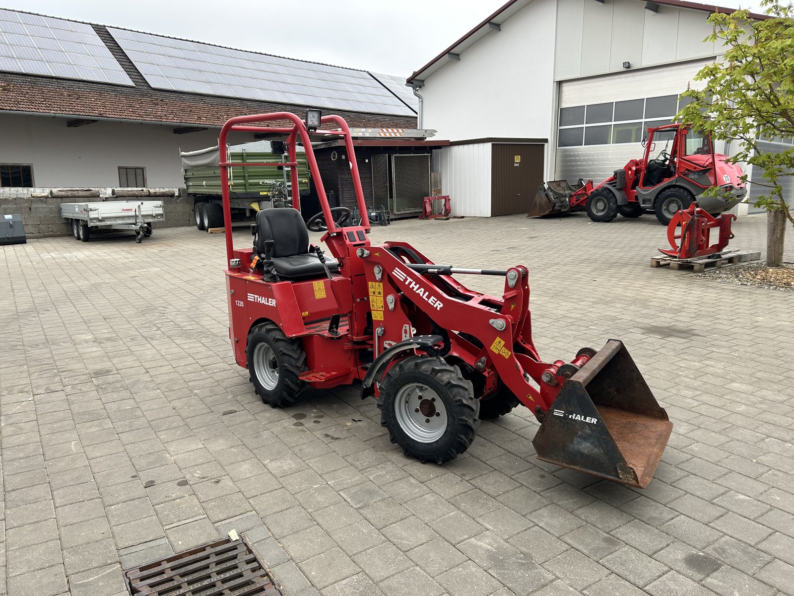 Hoflader tipa Thaler 1220, Gebrauchtmaschine u Rennertshofen (Slika 7)