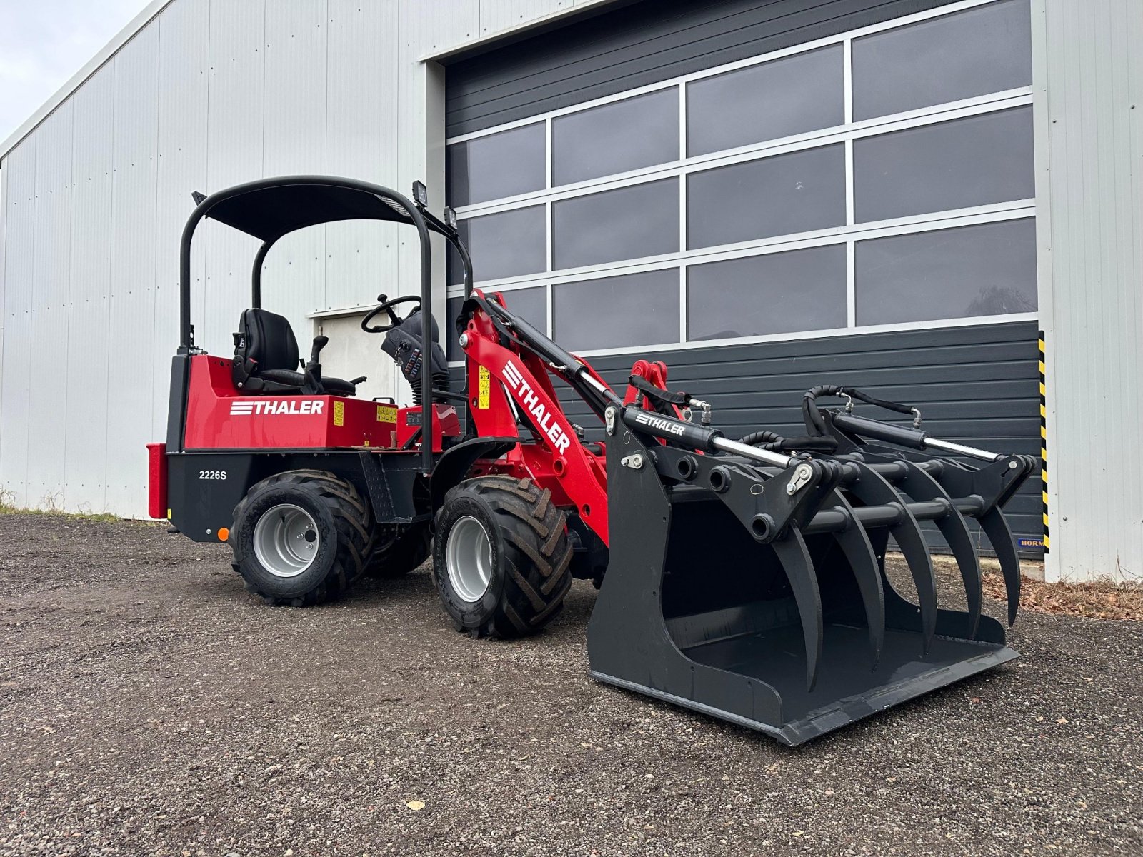 Hoflader del tipo Thaler 2226 S, Neumaschine en Klempau (Imagen 5)