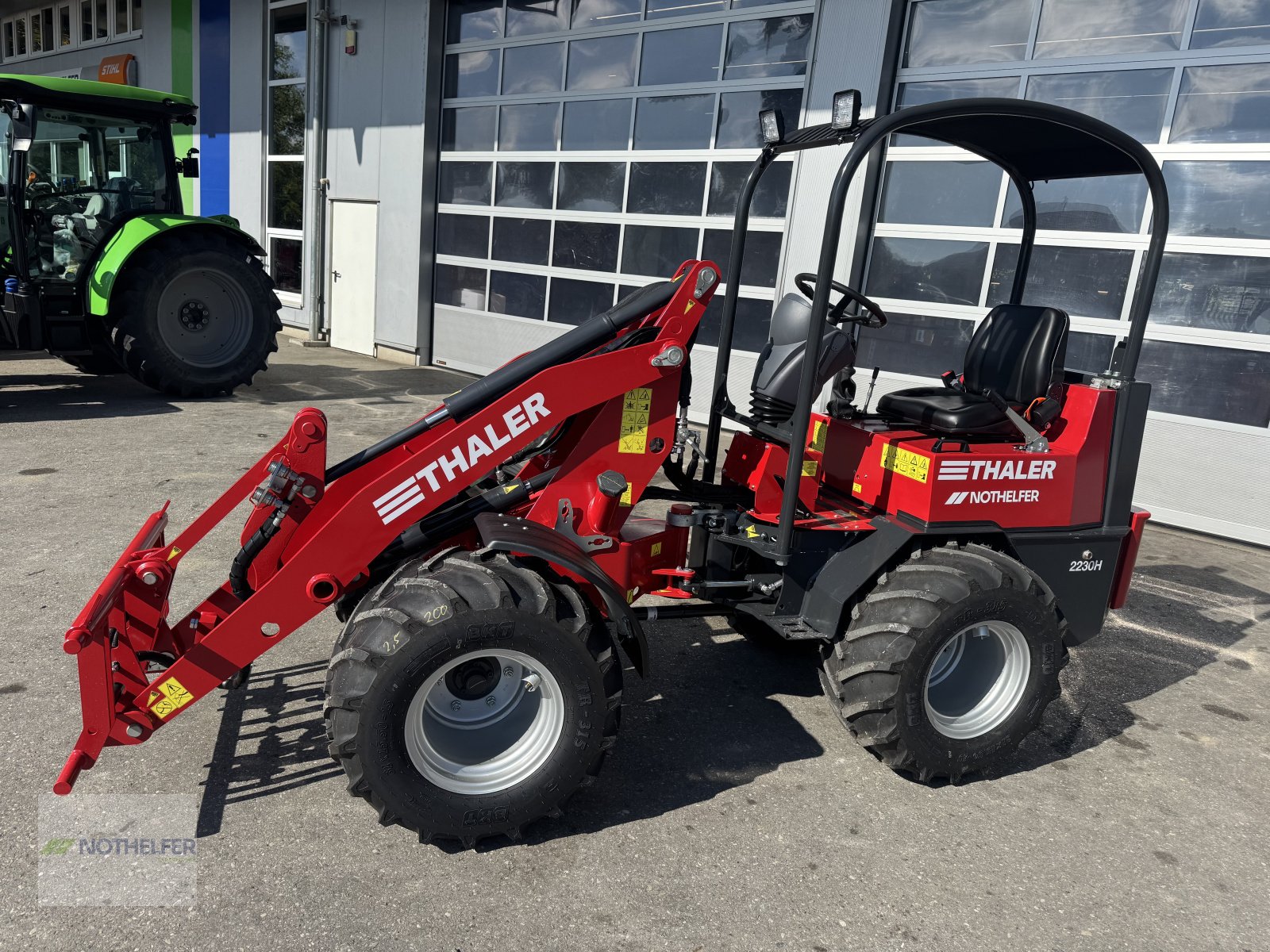 Hoflader of the type Thaler 2230 H, Neumaschine in Pforzen (Picture 2)