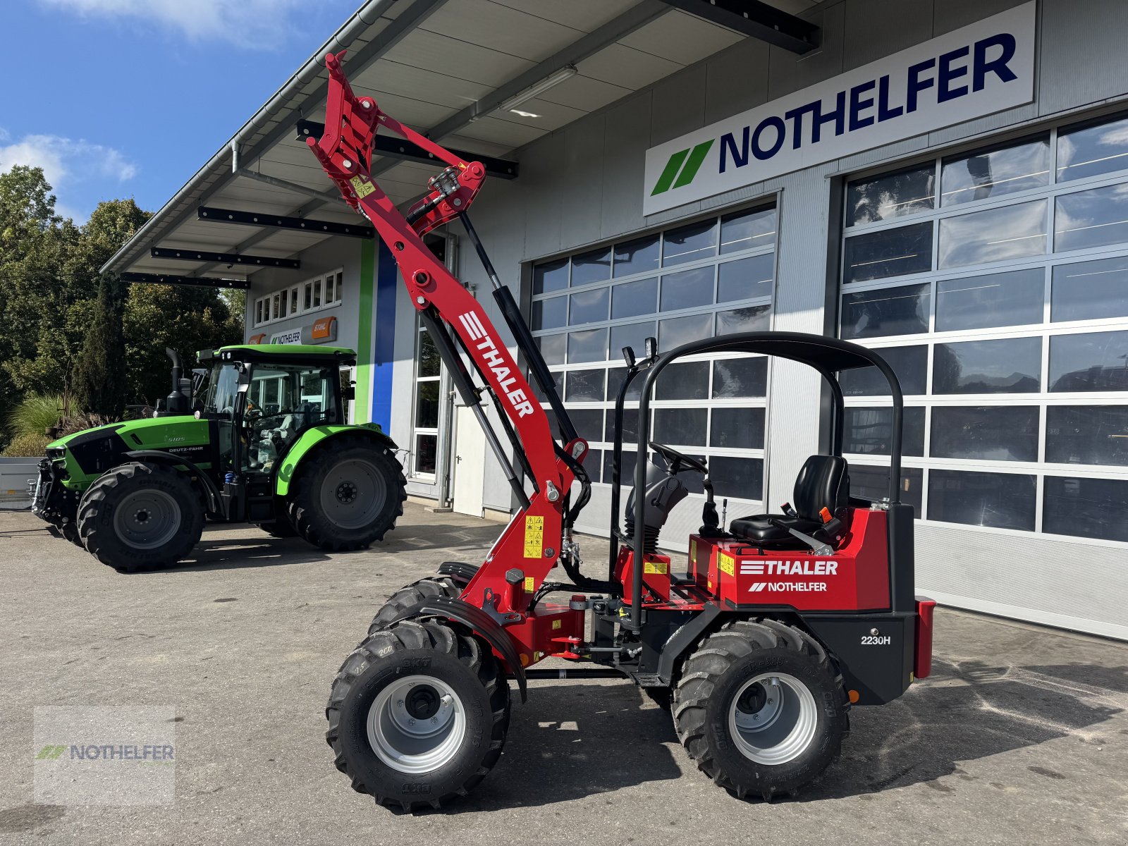 Hoflader of the type Thaler 2230 H, Neumaschine in Pforzen (Picture 3)