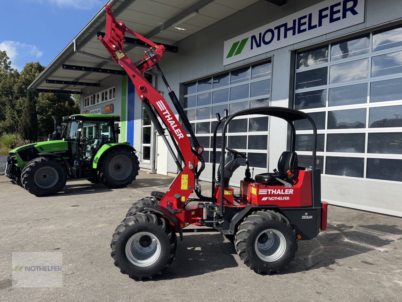 Hoflader of the type Thaler 2230 H, Neumaschine in Pforzen (Picture 5)