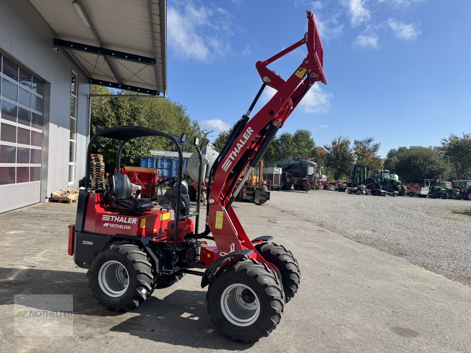 Hoflader of the type Thaler 2230 H, Neumaschine in Pforzen (Picture 7)